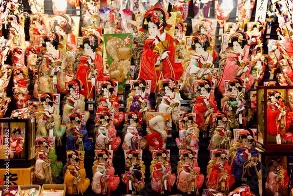 Fototapeta 浅草寺羽子板市