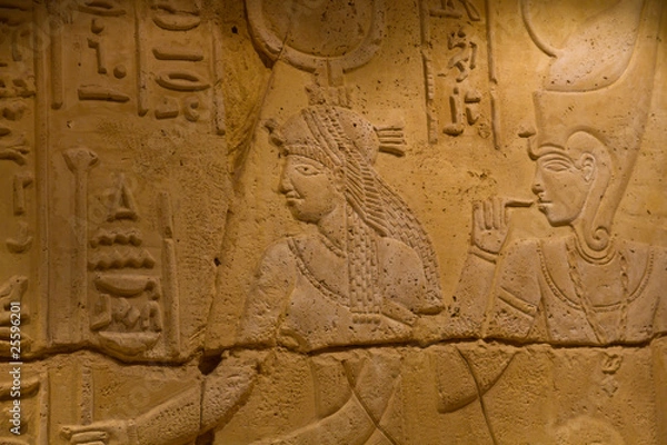 Obraz Ägypte Inschrift