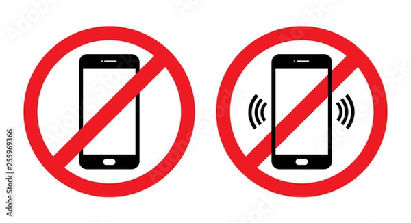 Obraz Sign off the phone, and whether the sound