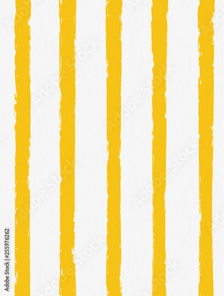 Fototapeta Watercolor illustration background stripes. Hand drawing.