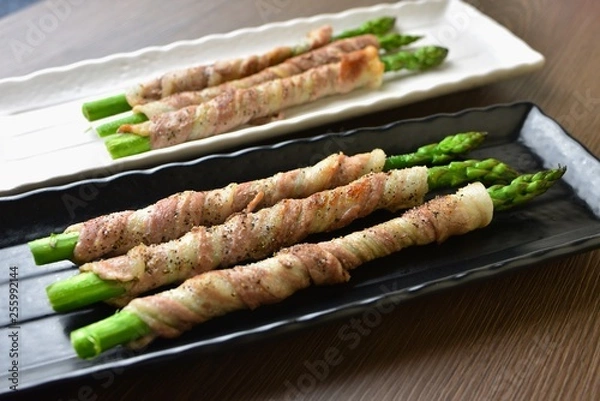Obraz アスパラの肉巻き
