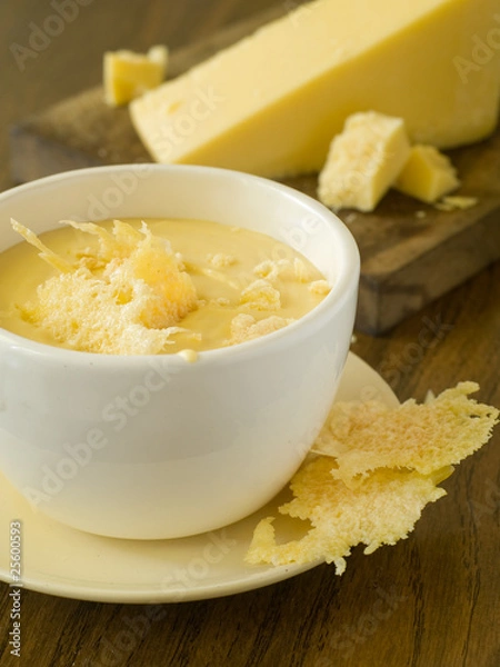 Obraz Cheese soup