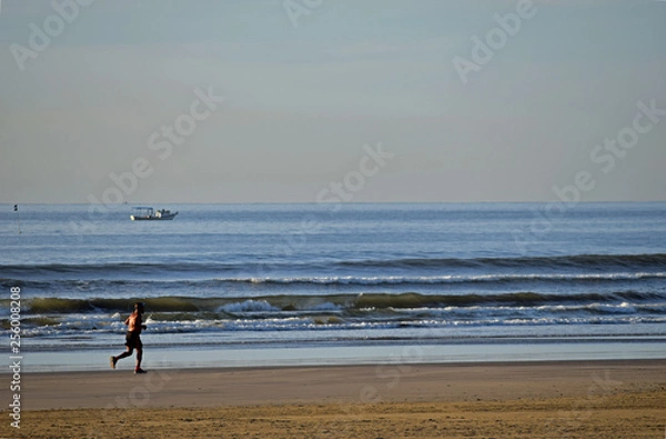 Obraz Running at the beach