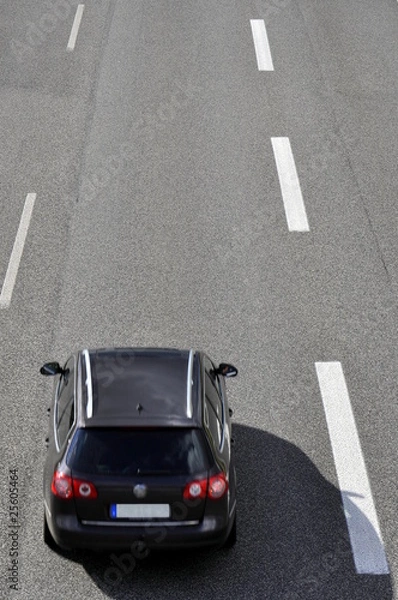 Obraz Auto auf der Autobahn