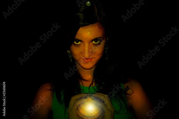 Obraz a fortune teller