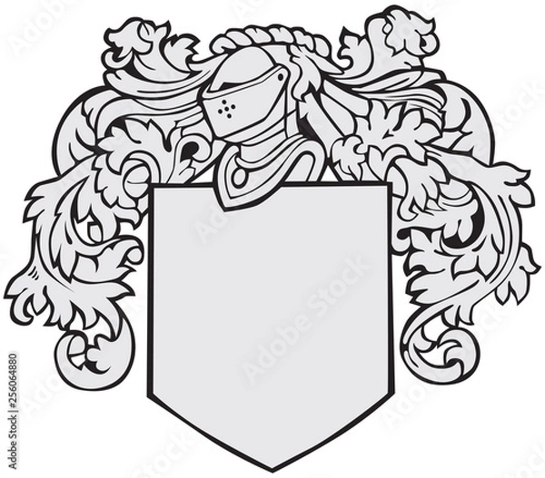 Obraz aristocratic emblem No18