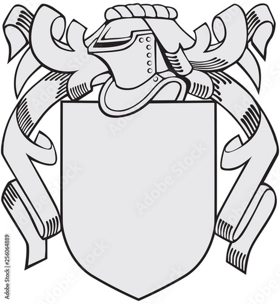 Obraz aristocratic emblem No19