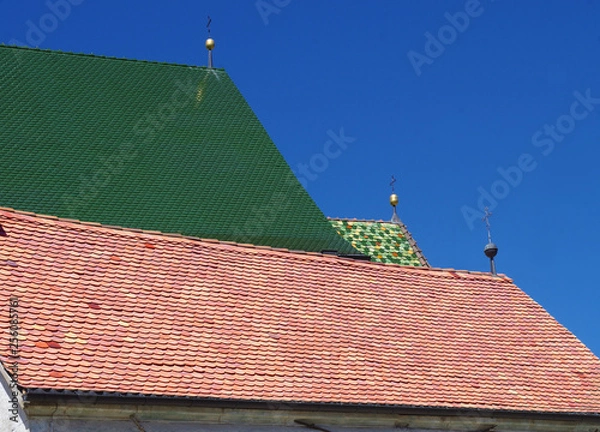 Fototapeta Völs am Schlern (Bozen), Kirche Mariä Himmelfahrt