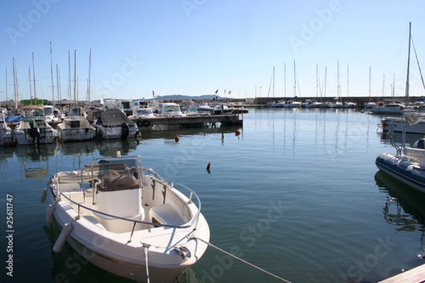 Obraz Bâteau sur la Côte d'azur