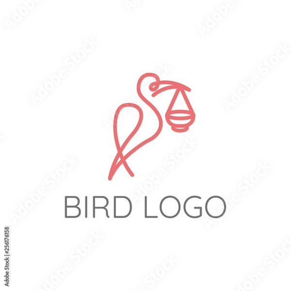 Obraz Bird logo 1