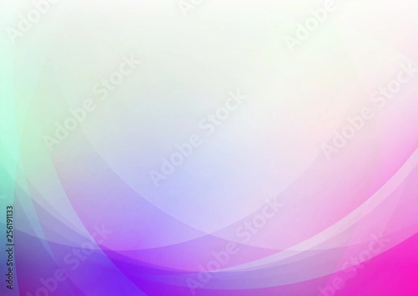 Obraz Curved abstract colors background