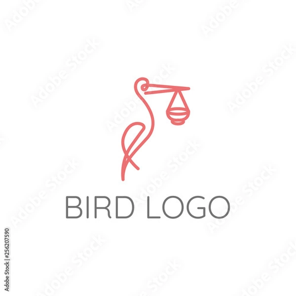 Obraz Bird logo 5