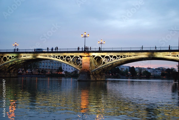 Obraz SEVILLA. PUENTE DE TRIANA