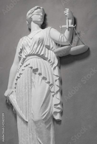 Obraz justice statue