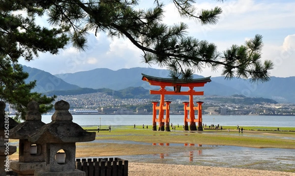 Obraz torii de miyajima