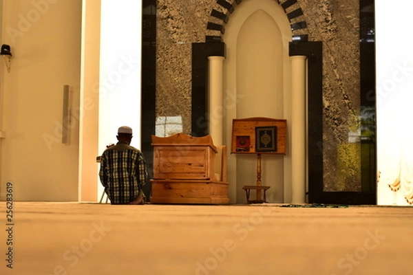 Obraz inside the mosque