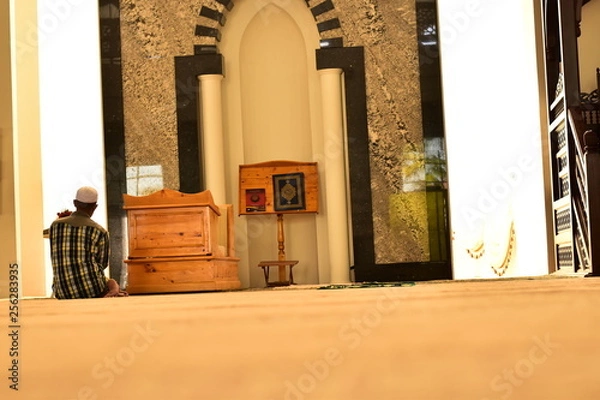 Obraz inside the mosque
