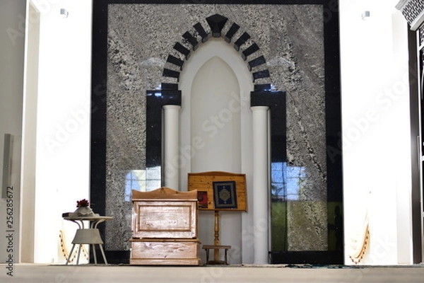 Obraz inside the mosque