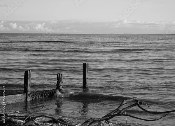 Obraz pier at sunset