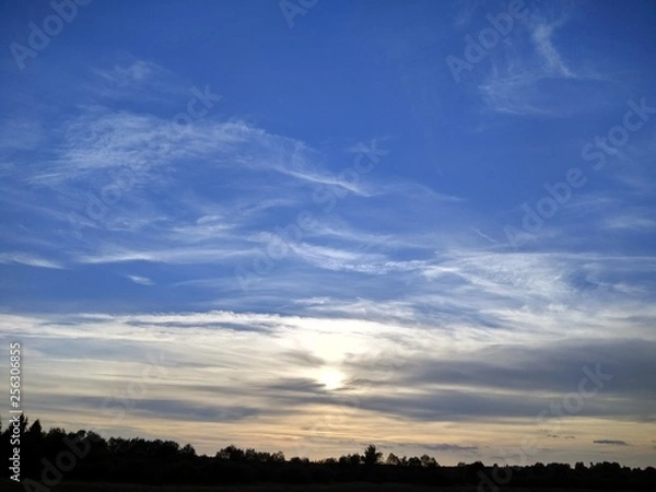 Fototapeta Sky clouds
