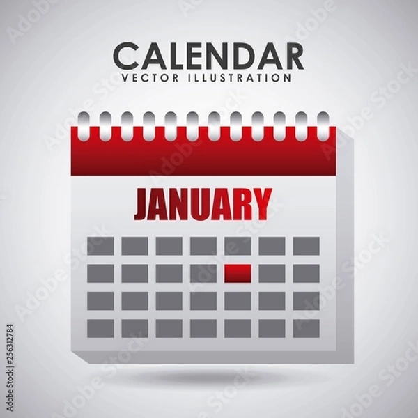 Fototapeta calendar icon  Vector