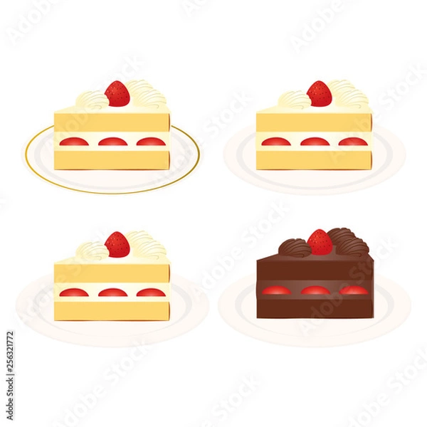 Fototapeta ショートケーキ