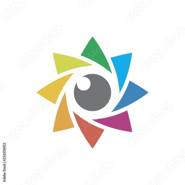 Fototapeta EYE CARE LOGO
