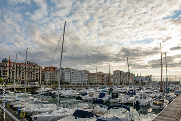 Obraz Harbour of Santander, Spain