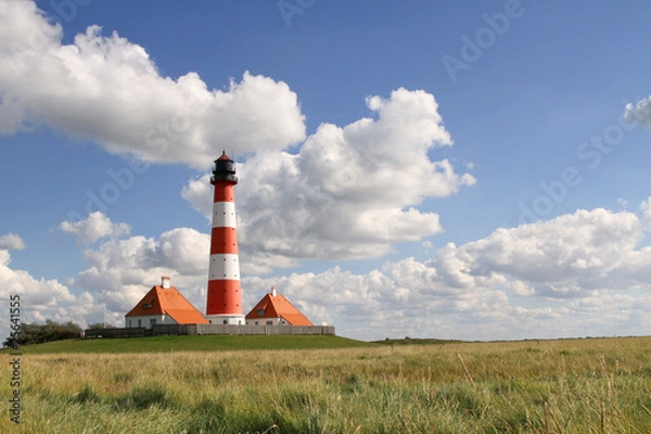 Fototapeta Leuchtturm von Westerhever