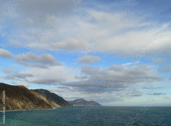 Fototapeta clouds and sea