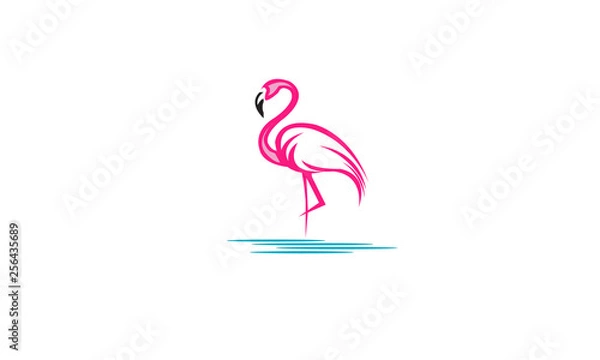 Obraz Flamingo-logo