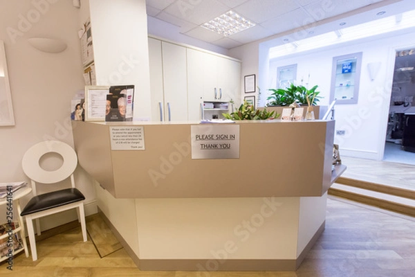 Obraz reception desk
