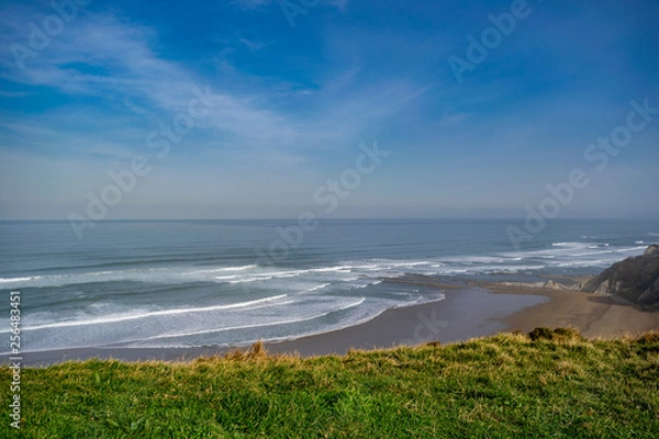 Obraz Paisaje de la playa soleado