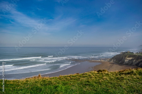 Obraz Paisaje de la playa soleado