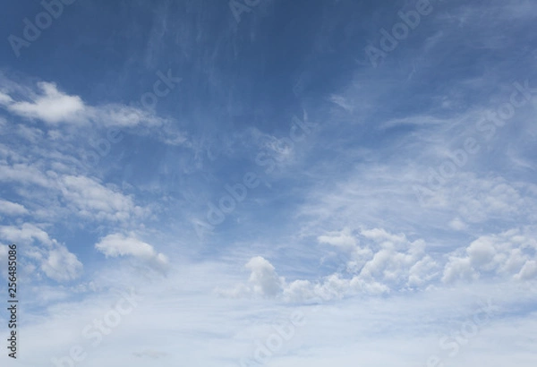 Fototapeta Blue sky with cloud