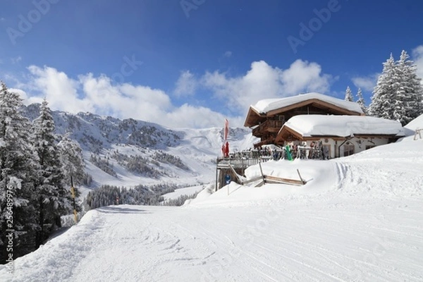 Fototapeta Mayrhofen apres ski