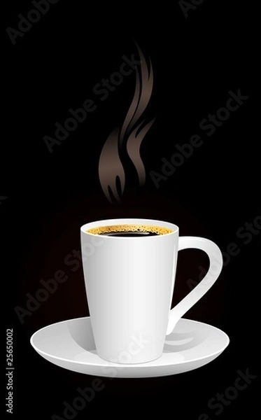 Fototapeta Hot coffee
