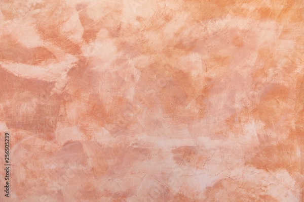 Fototapeta wall in smear painting gives a vintage backgroud