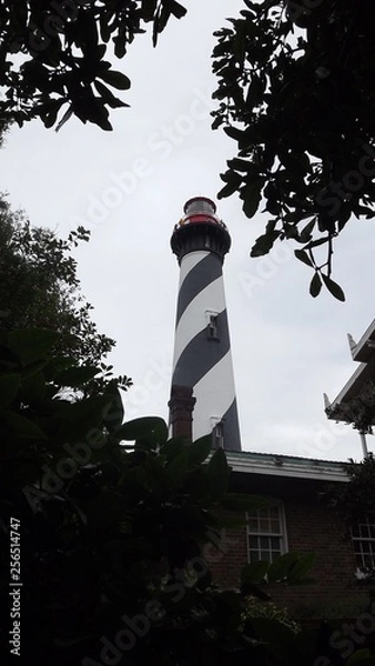 Fototapeta Spiral Lighthouse 1 St Augustine
