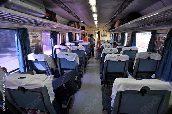 Fototapeta Luxury Indian Train