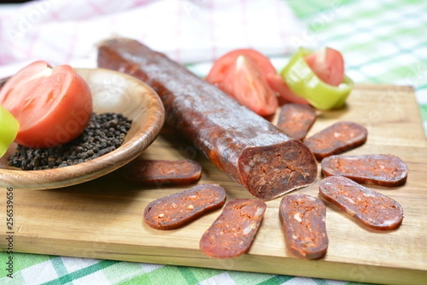 Fototapeta babek flat sausage