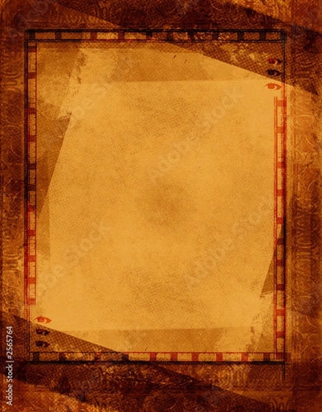 Fototapeta grunge border and background