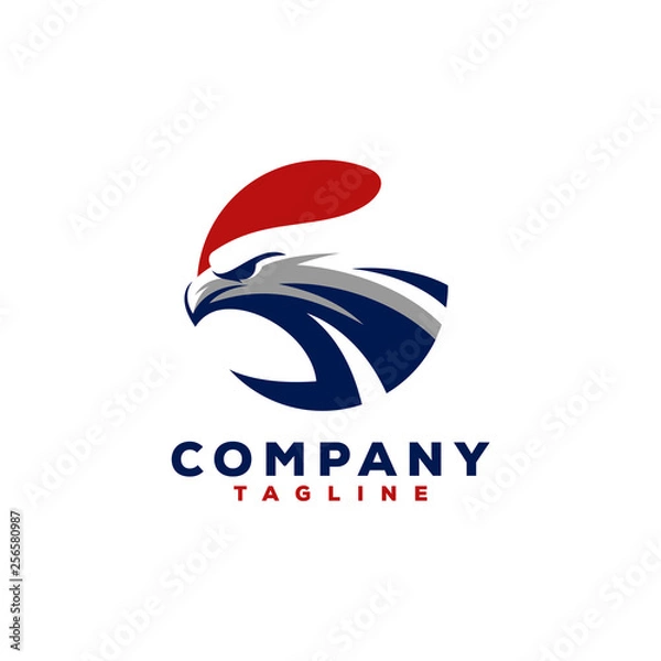 Fototapeta eagle logo design
