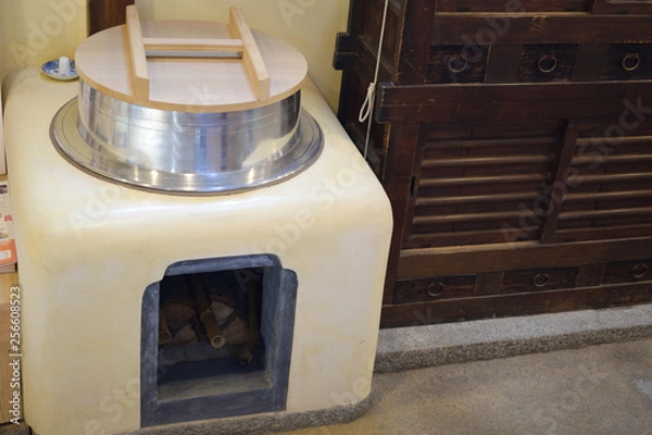 Obraz 台所　かまど