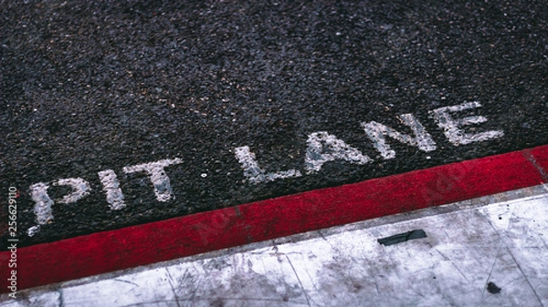 Obraz Pit Lane