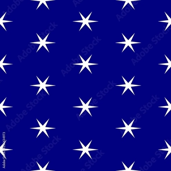 Fototapeta Seamless geometric pattern over white background