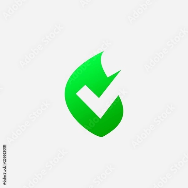 Fototapeta APPROVED LOGO TEMPLATE