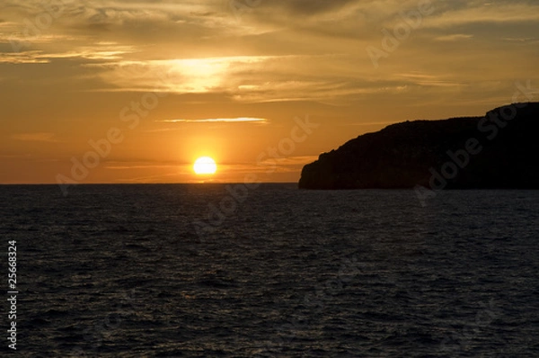 Obraz Puesta de Sol en Mallorca