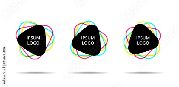 Obraz Abstract logo template. Vector illustration.