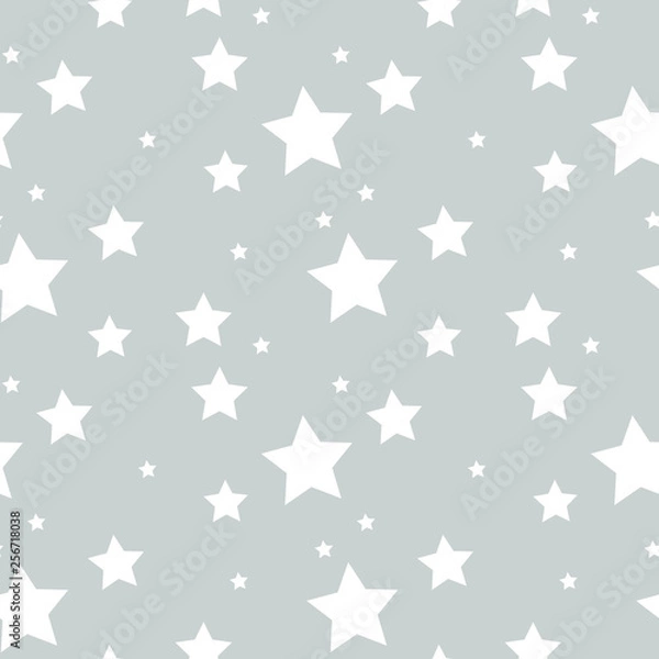 Fototapeta Star seamless pattern.Design template for wallpaper,fabric,wrapping,textile
